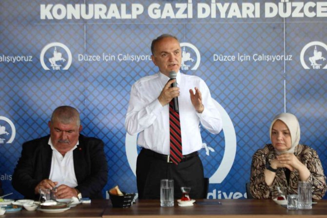 Başkan Özlü “Konuşanları Ve Çalışanları Birbirinden Ayırın”