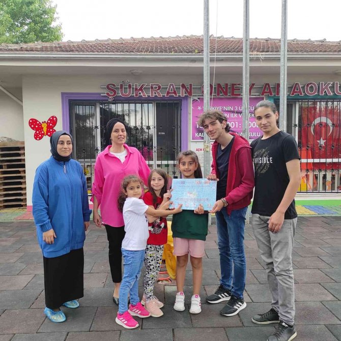 Öğrencilere Çevre Deniz Kirliliği Anlatıldı