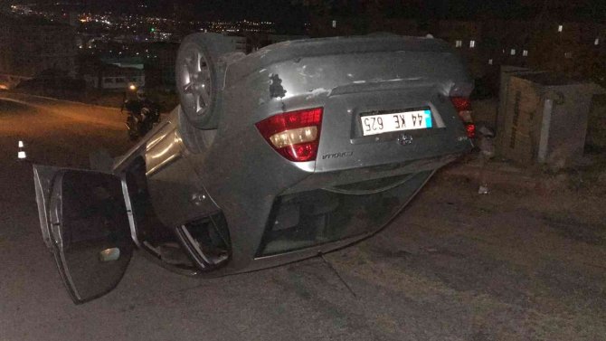 Elazığ’da Otomobil Takla Attı: 4 Yaralı