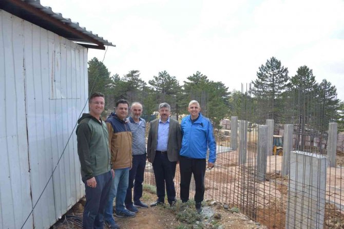 Gediz Muratdağı Yatırım İnşaatları Hızla Devam Ediyor