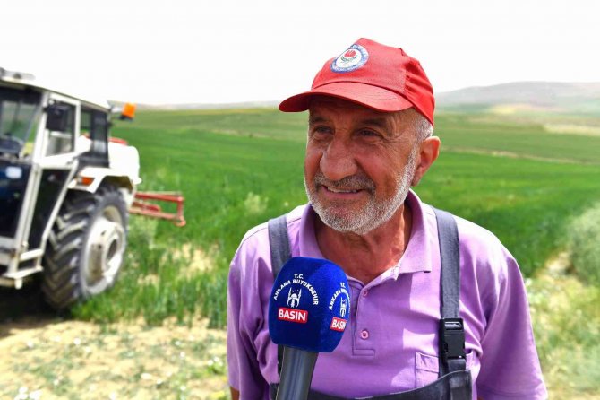 Başkentin Toprakları Sıvı Organik Gübrelerle Daha Verimli
