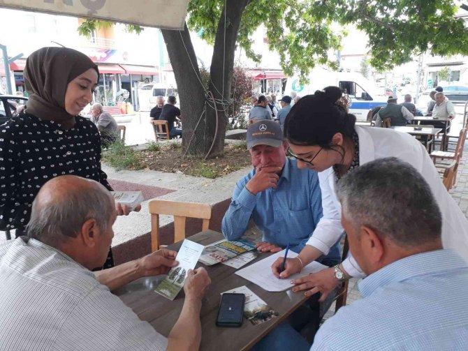 Hisarcık’ta Sigaranın Zararları Anlatıldı