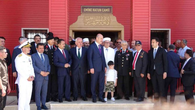 Bakan Soylu, Çanakkale’de Cami Açılışına Katıldı