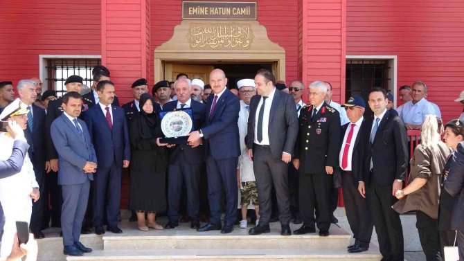 Bakan Soylu, Çanakkale’de Cami Açılışına Katıldı