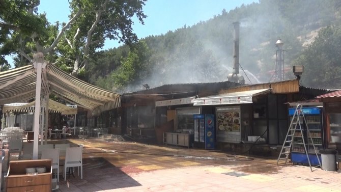 Kahramanmaraş’ta Sosyal Tesis Yangını