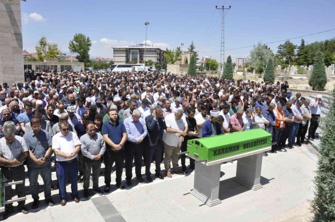 Kazada Hayatını Kaybeden Greyder Operatörü Son Yolculuğuna Uğurlandı