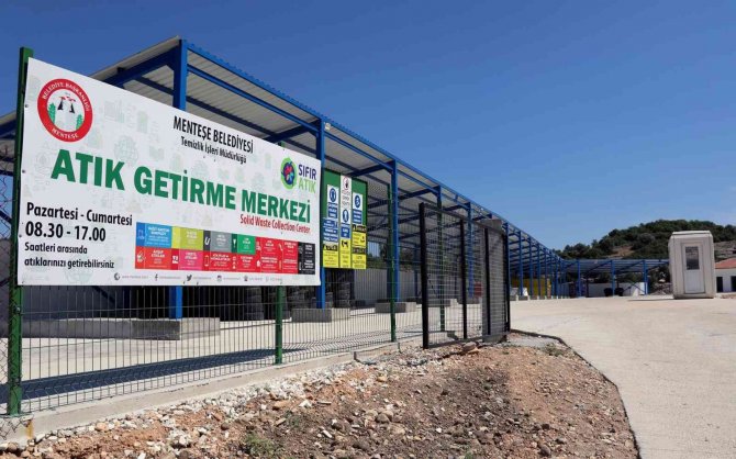 Menteşe’de Atıklar Tek Merkezde Toplanıyor