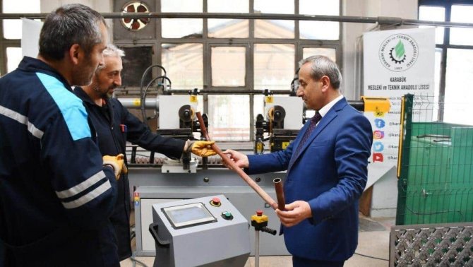 Meslek Liselerine Alınan Yeni Makineler Üretim Kapasitesini Artıracak