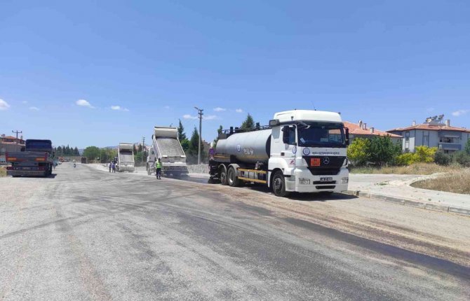 Büyükşehir 2022 Yılı Asfaltlama Çalışmaları Hızlandı