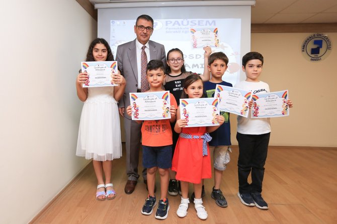 Minikler İlk Yabancı Dil Sertifikalarını Aldı