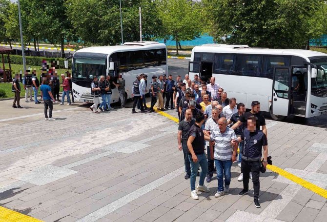 Tekirdağ Merkezli 11 İlde Pkk/kck’ya Düzenlenen Operasyonda 37 Kişi Adliyeye Sevk Edildi