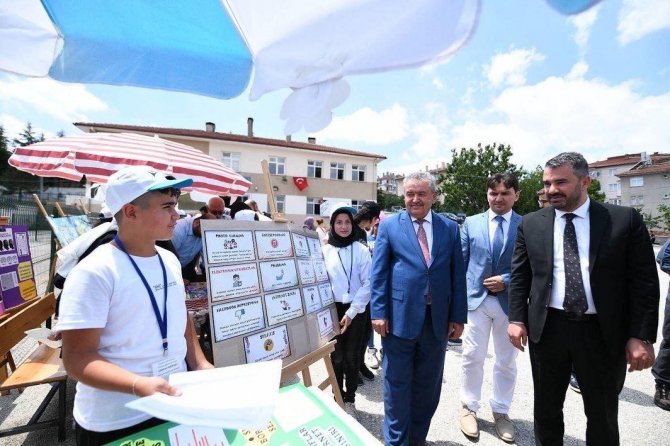 Başkan Ertuğrul Çetin’den Bilim Fuarlarına Tam Not