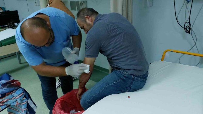 Kendi Köpeklerinin Saldırısına Uğrayan Baba-oğul Yaralandı