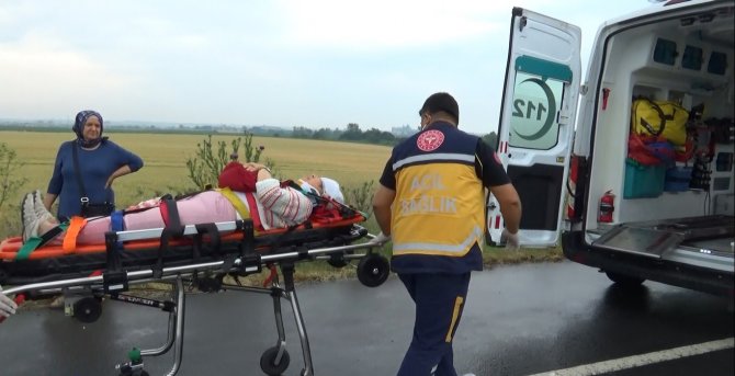 Tekirdağ’da Trafik Kazası: 2’si Ağır 4 Yaralı