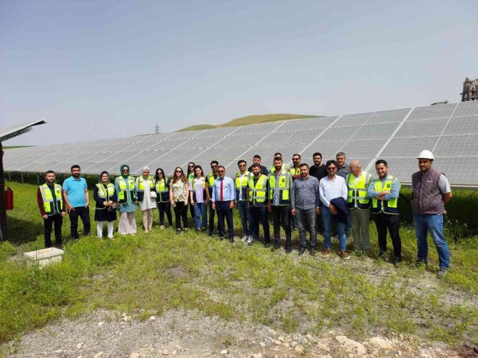 Vedaş Muş İ̇l Müdürlüğünden Ges Santraline Teknik Gezi