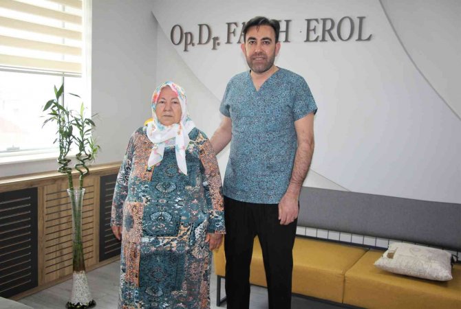 71 Yaşında 136 Kiloya Ulaşan Nezaket Teyze, Sağlığına Elazığ’da Kavuştu