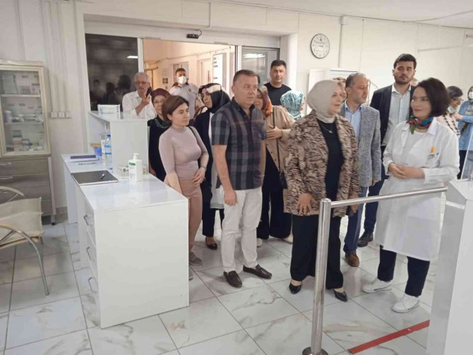 Keşir, Akçakoca’da Sağlık Yatırımlarını Gezdi