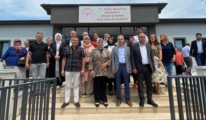 Keşir, Akçakoca’da Sağlık Yatırımlarını Gezdi