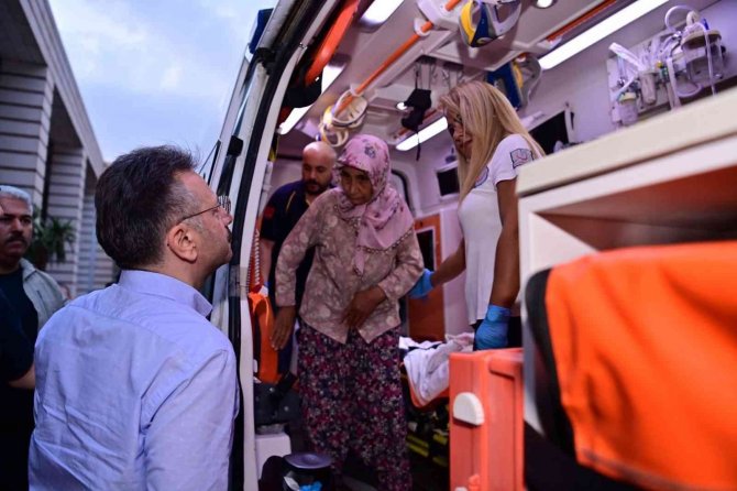 Aydın’da Hastalar, Başka Hastanelere Sevk Edildi