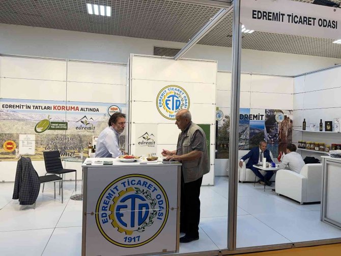 Edremit Körfezi Yeşil Çizik Zeytini Ve Edremit Zeytinyağı Olivia İ̇stanbul - Zeytin Ve Zeytinyağı Fuarı Ve Ulusal Zirvesi’nde Tanıtıldı