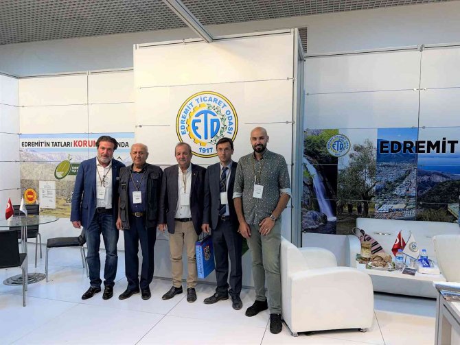 Edremit Körfezi Yeşil Çizik Zeytini Ve Edremit Zeytinyağı Olivia İ̇stanbul - Zeytin Ve Zeytinyağı Fuarı Ve Ulusal Zirvesi’nde Tanıtıldı