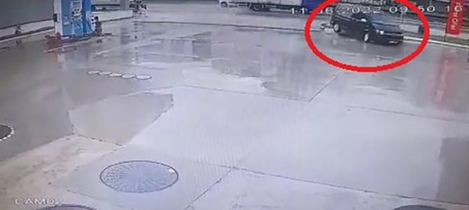 Minibüsün Migros’a Daldığı Dehşet Anları Kamerada