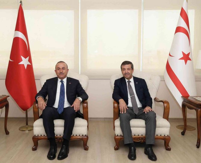 Dışişleri Bakanı Çavuşoğlu Kktc’de