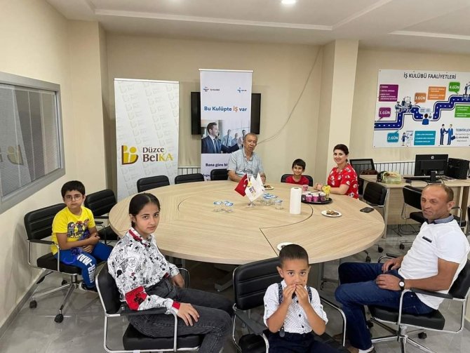 Belediyede Personelinin Çocukları Yarıştı