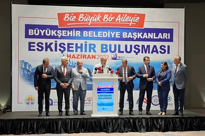 Eskişehir’de Düzenlenen ‘Chp’li Başkanlar Toplantısı’ Sona Erdi