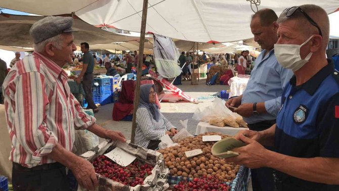 Fethiye’de Üretici Pazarı Denetlendi