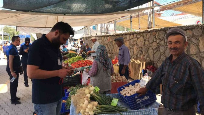 Fethiye’de Üretici Pazarı Denetlendi