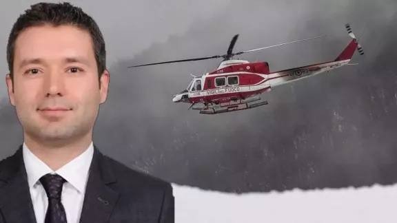 İ̇talya’da Düşen Helikopterin İçinde Bulunan Bursalı Arif Cez’in Cenazesine Ulaşıldı