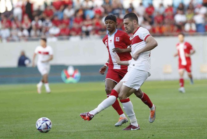 Uefa Uluslar C Ligi: Lüksemburg: 0 - Türkiye: 1 (İ̇lk Yarı)