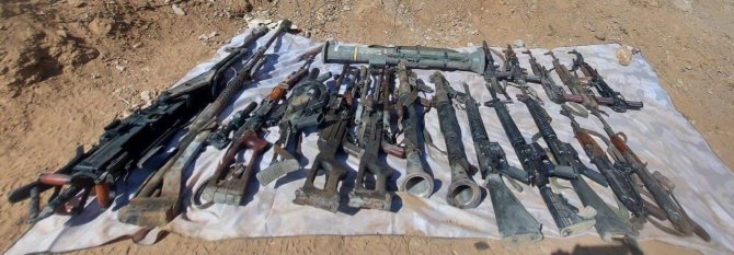 Pençe-kilit Operasyonu Teröristlerin Mühimmatına Da Darbe Vuruyor