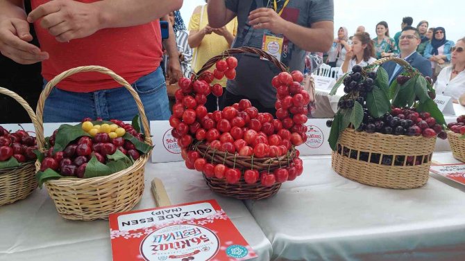 Tekirdağ’da Kiraz Güzellik Yarışması Düzenlendi