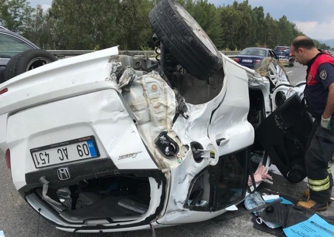 Germencik’te Trafik Kazası: 1 Yaralı
