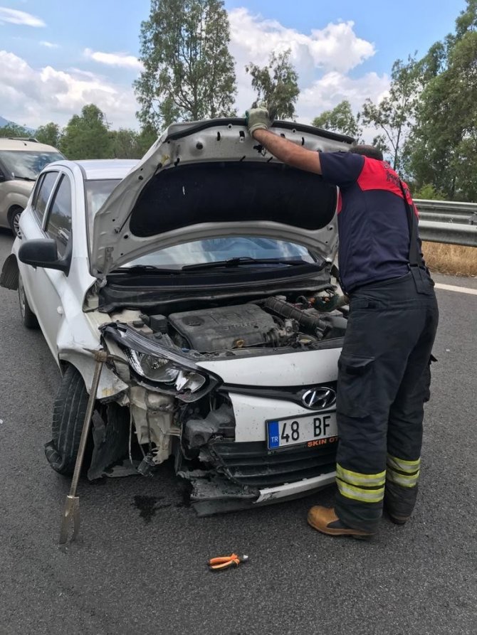 Germencik’te Trafik Kazası: 1 Yaralı