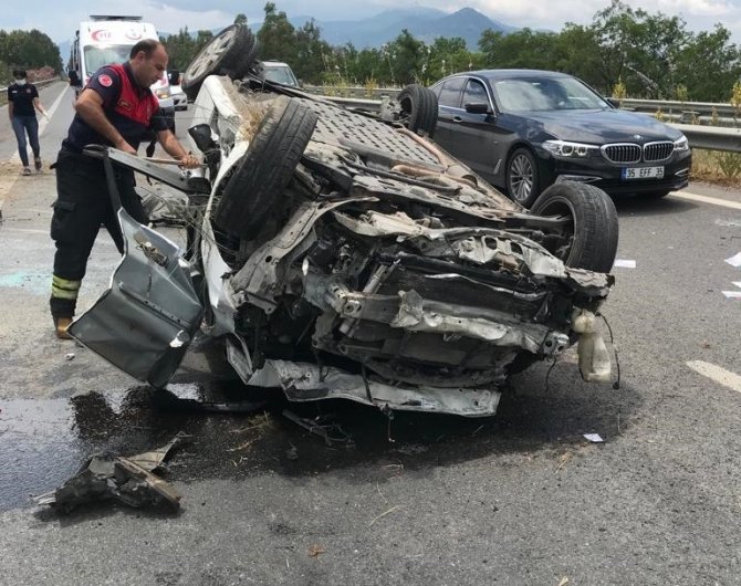 Germencik’te Trafik Kazası: 1 Yaralı