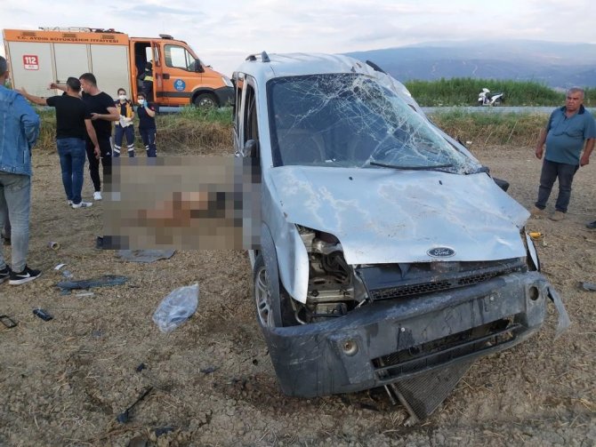 Aydın’da Trafik Kazası: 1 Ölü, 1 Yaralı