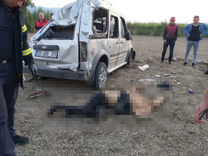 Aydın’da Trafik Kazası: 1 Ölü, 1 Yaralı