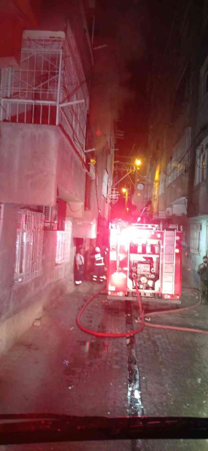 Diyarbakır’da Ev Yangını