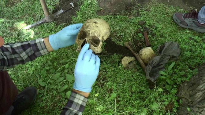 Su Patlağı İçin Yapılan Kazıda Ortaya Çıkan Kemik Parçaları Panik Yaşattı