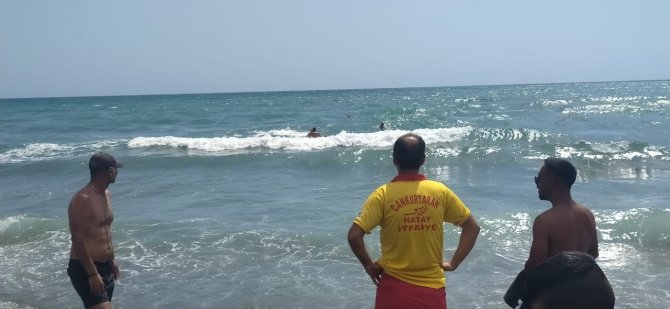 Hatay’da Rip Akıntısına Kapılan Vatandaş Kurtarıldı