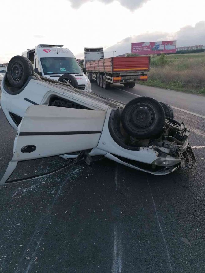 Tekirdağ’da Zincirleme Kaza: 1 Ölü, 2 Yaralı