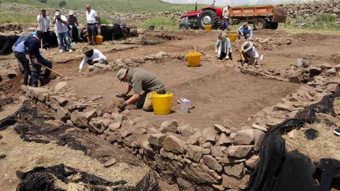 2 Bin 600 Yıllık Kerkenes Harabelerinde Kazı Çalışmaları Başladı
