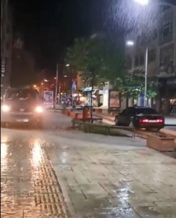 Ordu’da Şaşırtan Yağmur