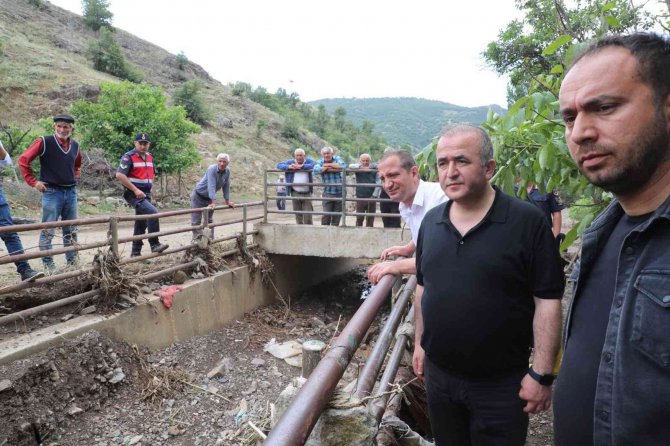 Tokat’ta Dolu Yağışı Etkili Oldu