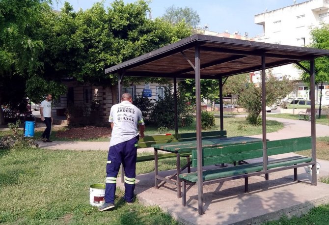 Akdeniz Belediyesi Fen İ̇şleri Ekipleri Yoğun Mesaide