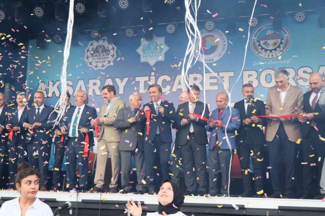 Aksaray’a Kazandırılan Proje Ve Yatırımların Açılışları Yapıldı