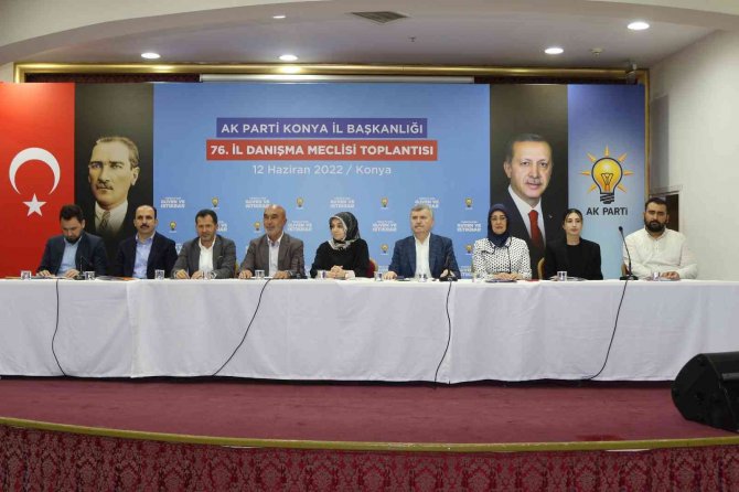 Ak Parti Konya’da 76. İ̇l Danışma Meclisi Toplantısı Yapıldı
